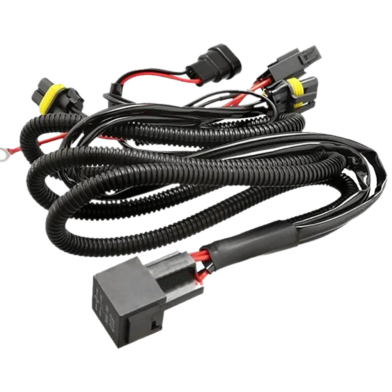 Relay For Fog Light And Horn For Motorcycle LED Switch Harness Spotlights Wire Cable Relay Kit image