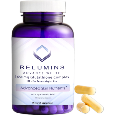 relumins glutathione review RELUMINS Relumins Advance Nutrition Gluta 1000 - Reduced L-Glutathione,  Alpha Lipoic Acid & Rose HIPS - Antioxidant Support for Skin & Overall  Wellness - 30 Veg Capsules (15-Day Supply) | Best Price KSA main image 0