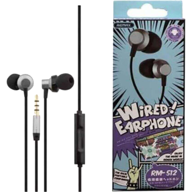 Remax Earphone Rm 512 Earphone Headphone image