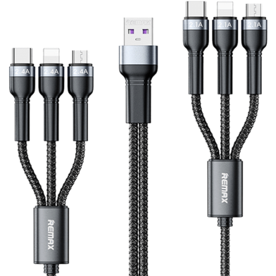Remax RC-124 Jany Series 6-in-1 Charging Cable image