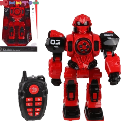Remote Control Shooting Music Light Walking Fighting Robot image