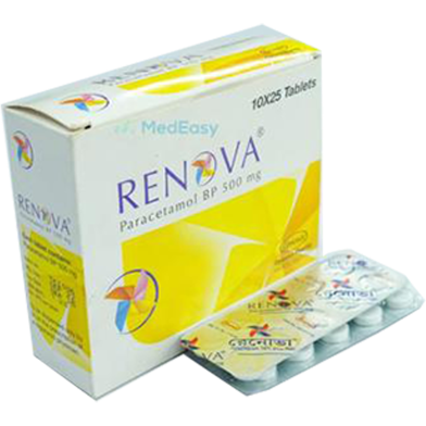 Renova 500 mg - 10's Strip Tablet image
