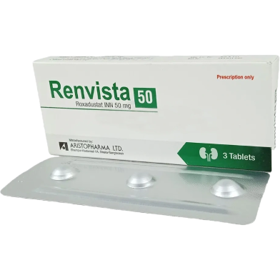 Renvista 50 mg Tablet 3's Pack image