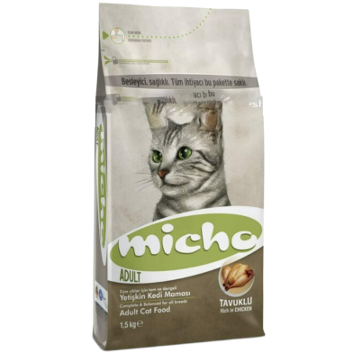 Repack Micho Adult Cat Dry Food Chicken Flavor 1kg image