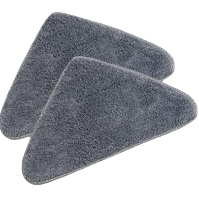Replacement Triangle Mop Head Pad (2 Pcs) – Reusable and Washable Microfiber Pad image