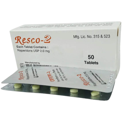 Resco 2 mg Tablet 10's Strip image