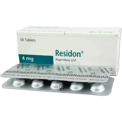 Residon 4mg Tablet 10's Strip image