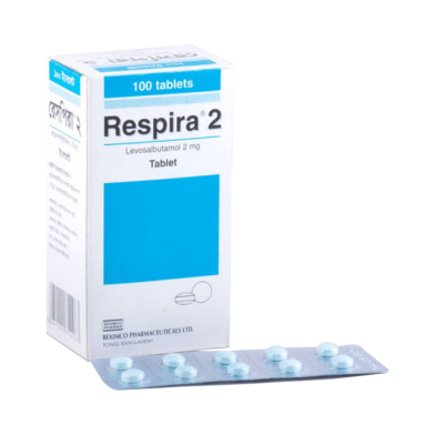 Respira 2 mg Tablet 10's Strip image