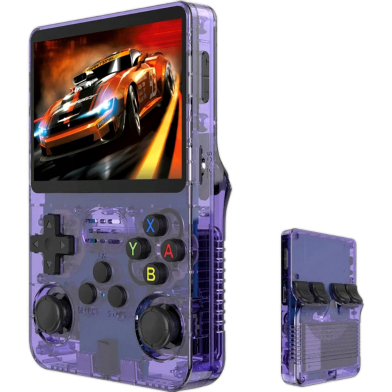 Retro Handheld Video Game Console 3.5 Inch IPS Screen Portable Pocket Video Player 128GB Games image
