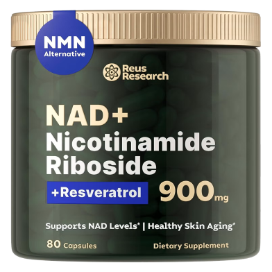Cata-Kor NAD CORE Liposomal 900mg High Purity NAD Supplement for Anti-Aging Energy - 80 Capsules image