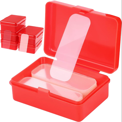 Reusable Multifunctional Double Sided Adhesive Clear Tape Sticky Transparent Tape 60 Pcs image