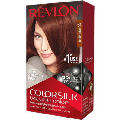 Revlon Colorsilk Beautiful Hair Color 31 Dark Auburn image