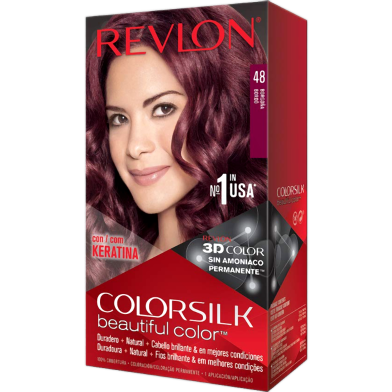 Revlon Colorsilk Beautiful Hair Color 48 Burgundy image