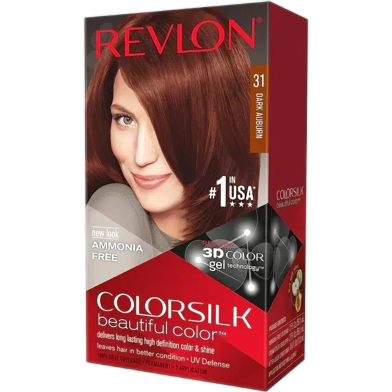 Revlon Colorsilk Hair Color 3R Dark Auburn image