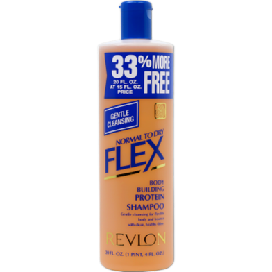 Revlon Flex Body Building Protein Shampoo Normal To Dry - 591ml image