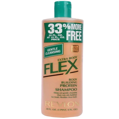 Revlon Flex Body Building Protein Shampoo-Extra Body (592ml) image