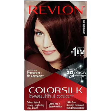 Revlon Hair Color Colorsilk Dark Auburn 3R image