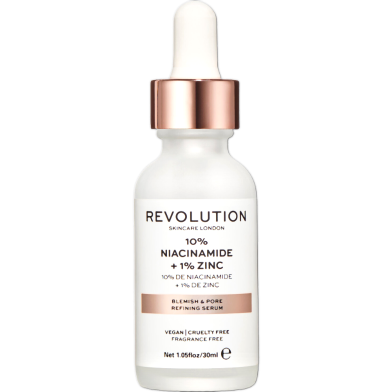 Revolution Niacinamide 10 Percent Plus Zinc 1 Percent Serum – 30ml image