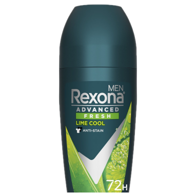 Rexona - Natural Fresh Lime Cool Deodorants Dry Roll On For Men - 45ml image