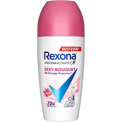 Rexona Sexy Bouquet Deodorants Dry Roll On For Women - 45 ml image