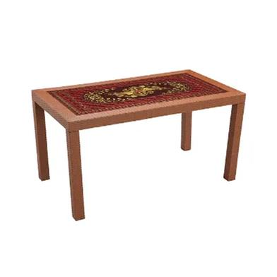 Rfl Caino Dinner Table 6 Seat P/L Print Majesty - EB image