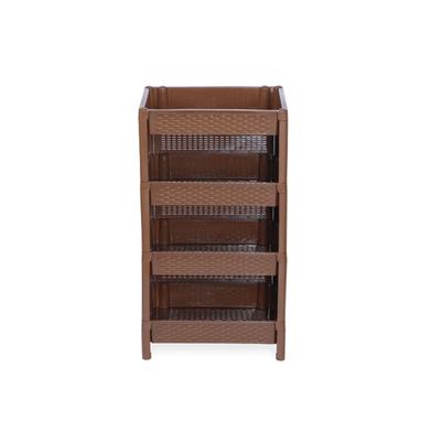 Rfl Caino Fence Rack 4 Step - Eagle Brown image