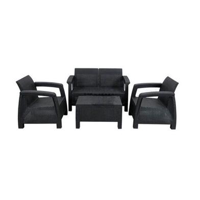 Rfl Caino Sofa 4 Pcs Set W/O Foam - Black image