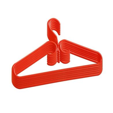 Rfl Coat Hanger 42CM 6 Pcs Set Red image