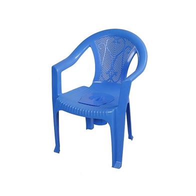 Rfl Commode Chair With Lid - SM Blue image