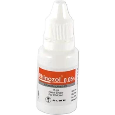 Rhinozol 0.05 Percent 15 ml Nasal Drop 15 ml Drop image
