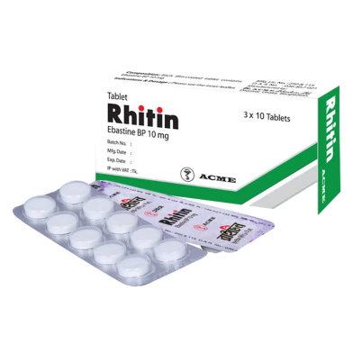 Rhitin 10 mg Tablet 10’s Strip image