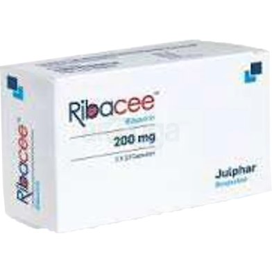 Ribacee 200 mg Capsule 10's Strip image