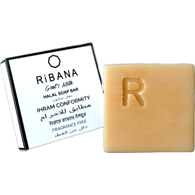 Ribana Organic Goat's Milk Halal Soap Bar 50gm image