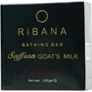 Ribana Saffron Goat's Milk Soap 110 gm image