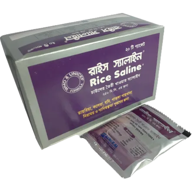 Rice Saline 250 Oral Powder 250 ml Sachet image