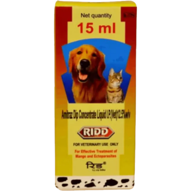 Ridd Liquid 6ml - Anti Tick and Flea Solution for Dog image