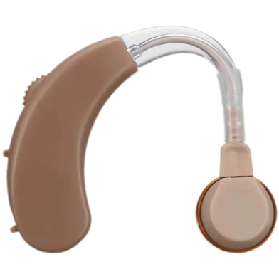 Rionet Japan (Beige) on the back of the hearing aid Sound Enhancement Amplifier image
