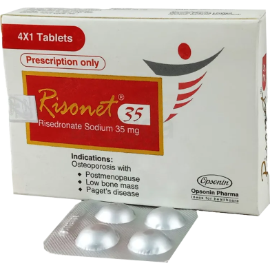 Risonet 35 mg Tablet 10's Strip image
