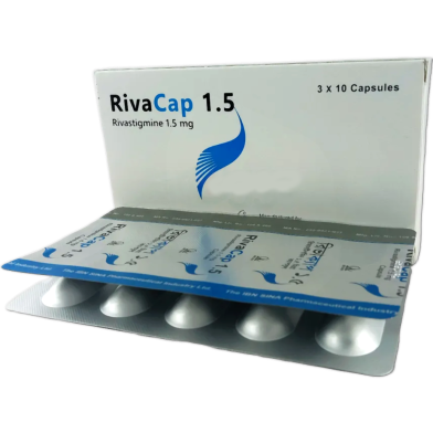 RivaCap 1.5 mg Capsule 10's Strip image