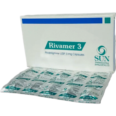 Rivamer 3 mg Capsule 10's Strip image