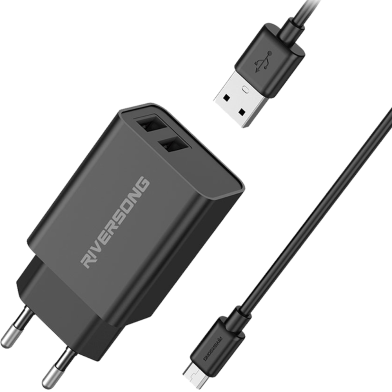 Riversong SafeKub D2 12W Charger And Cable Type B image