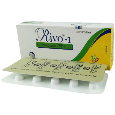 Rivo 1 mg Tablet–10's Strip image
