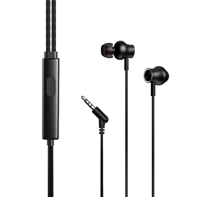 Rivo EM-108 In Ear-phone Shape 3.5mm Jack Black image
