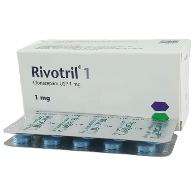 Rivotril 1 mg Tablet 10's strip image