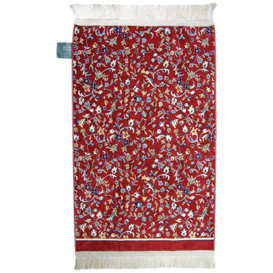 Riyajul Jannah Jaynamaz Maroon 8mm - Madinah Made Prayermat image