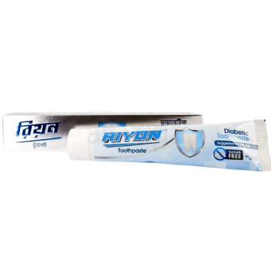 Riyon Diabetic Toothpaste - 100gm image