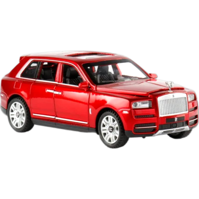 Rolls Royce 1:32 Cullinan Alloy Car Model Electronic Pull Back Toy Cars Birthday Gift image