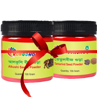 Rongdhonu Alkushi Seed Powder - 100 gm image