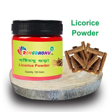 Rongdhonu Licorice Powder (Jostimodhu Gura) - 100 gm image