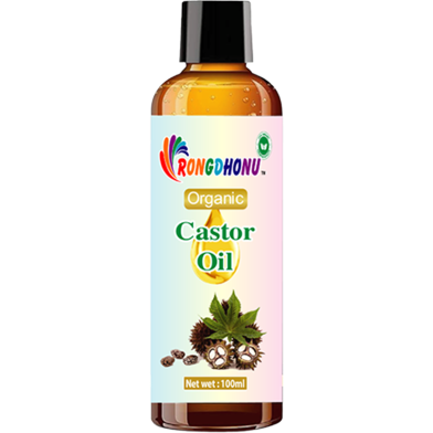 Rongdhonu Organic Castor Oil (Venna Tel) - 100 gm image